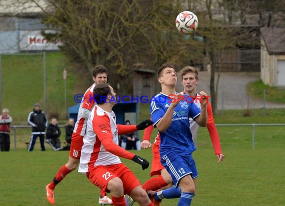 Landesliga Rhein Neckar TSV Kürnbach -  FC St. Ilgen 29.03.2015 (© Siegfried)